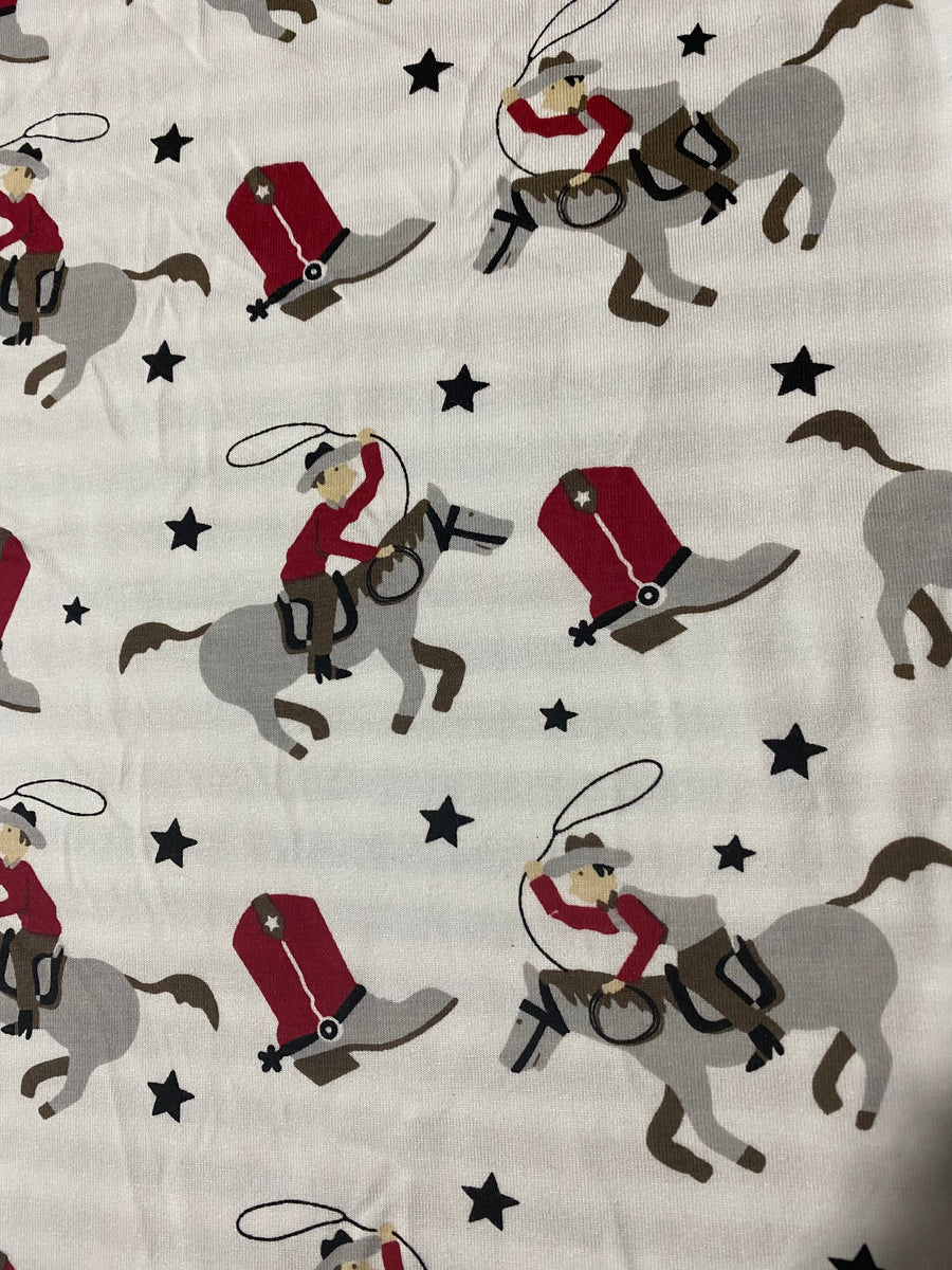 Ride 'Em Cowboy Stroller Blanket