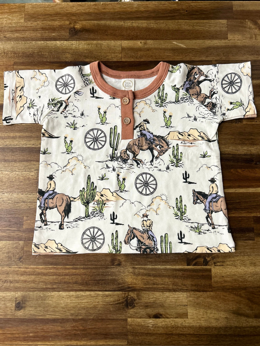 On The Range Boys Tee & Shorts Toddler