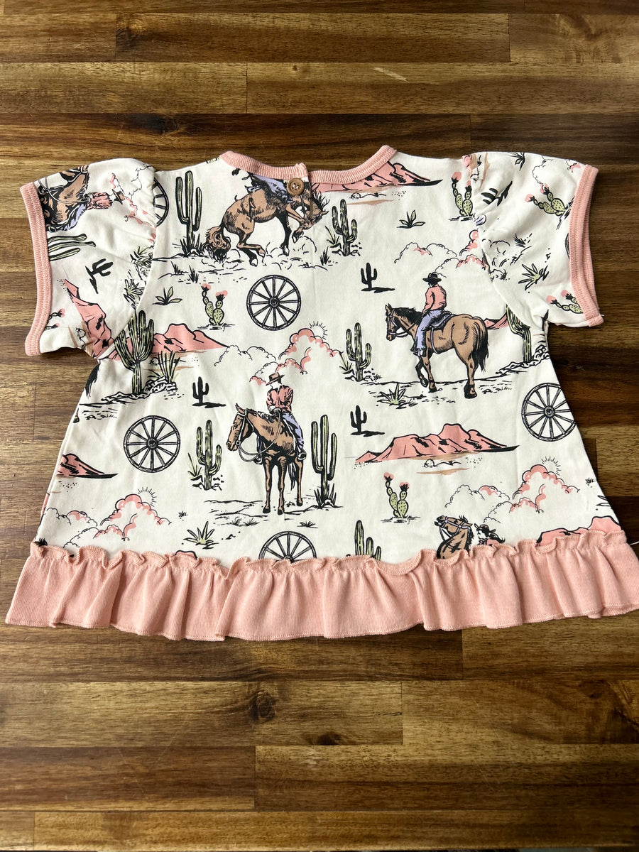 On The Range Tee & Short Set Toddler Girls