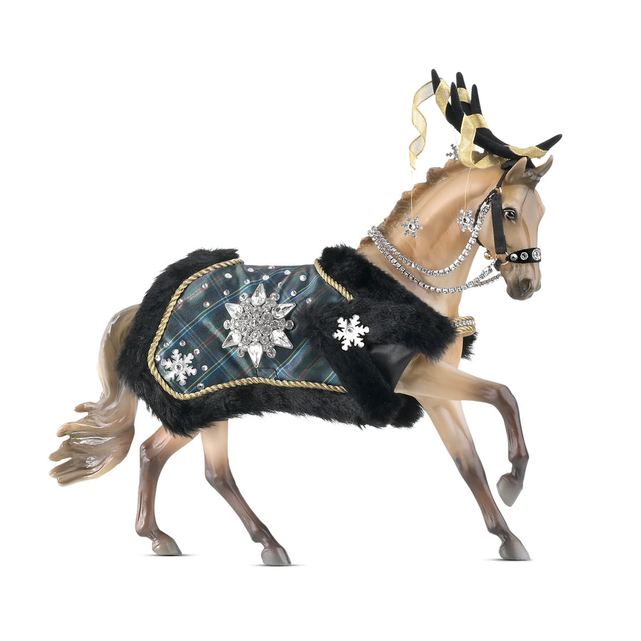 Traditional 2023 Highlander Christmas Horse