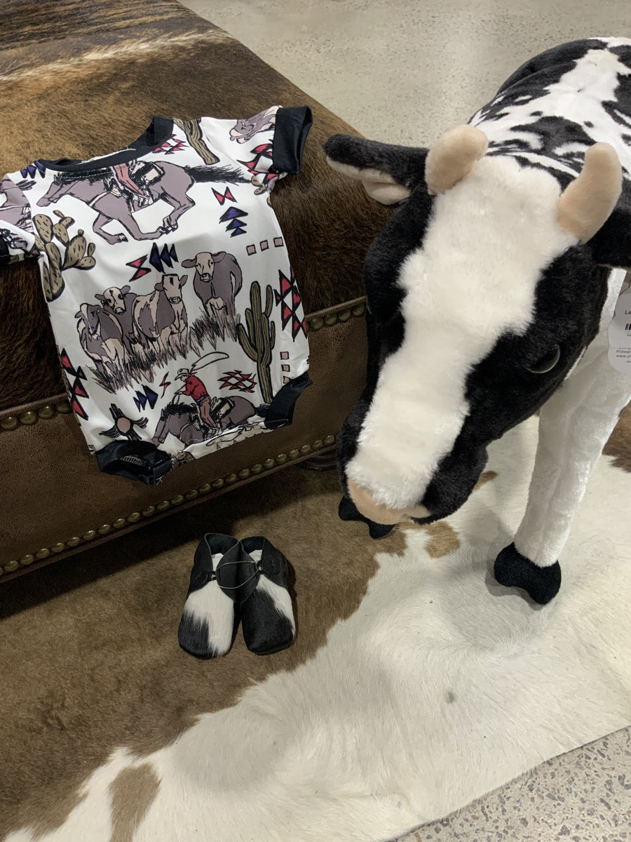 Cow Horse Romper