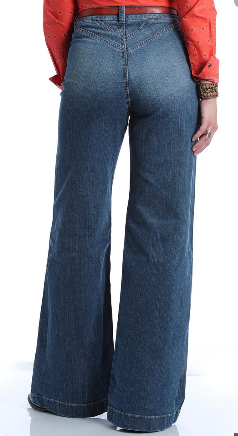 Cruel Girl Women’s Retro HIGH-Rise Wide Leg Jean – Ranch House Australia