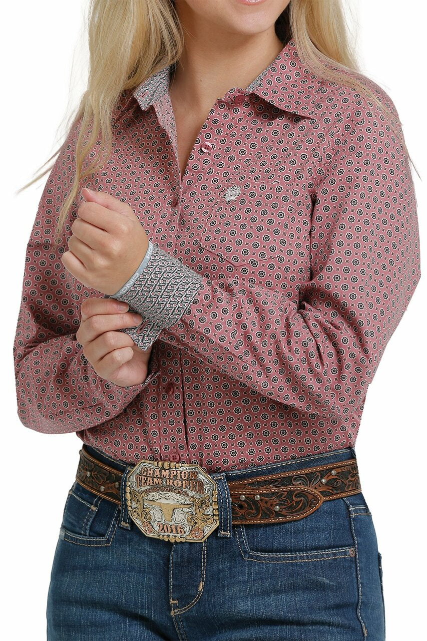 Cinch Women’s Arena Ready Red Shirt